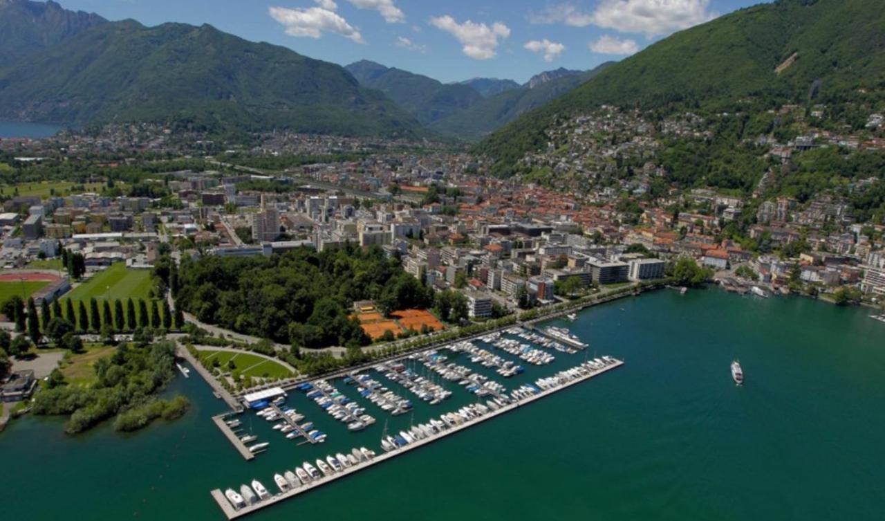 Apartament Lungolago Rosso Locarno Zewnętrze zdjęcie